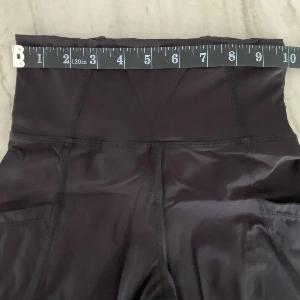 P'tula Sleek Crystal High Waist Pockets and Mesh leggings size S. 🖤 - Picture 7 of 12